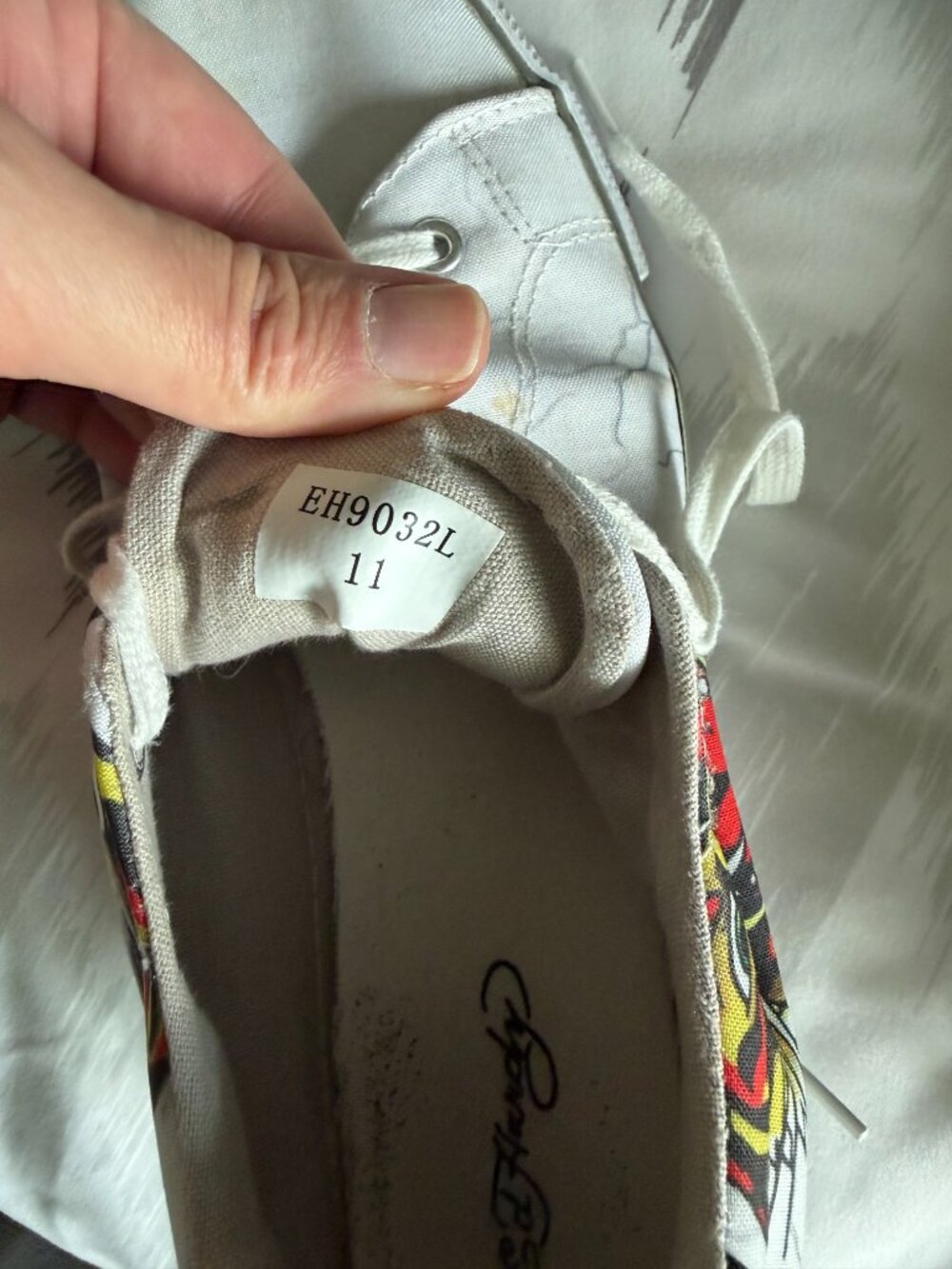 Men's Ed Hardy Sneakers Size 11 - Picture 8 of 8
